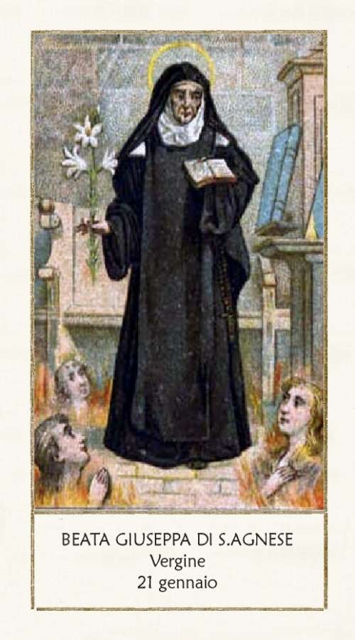 Beata Giuseppa Maria di Sant’Agnese (Giuseppa Teresa Albinàna)
