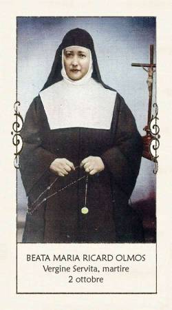 Beata Maria Guadalupe (Maria Francesca) Ricart Olmos
