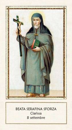 Beata Serafina Sforza (Sveva Feltria) 