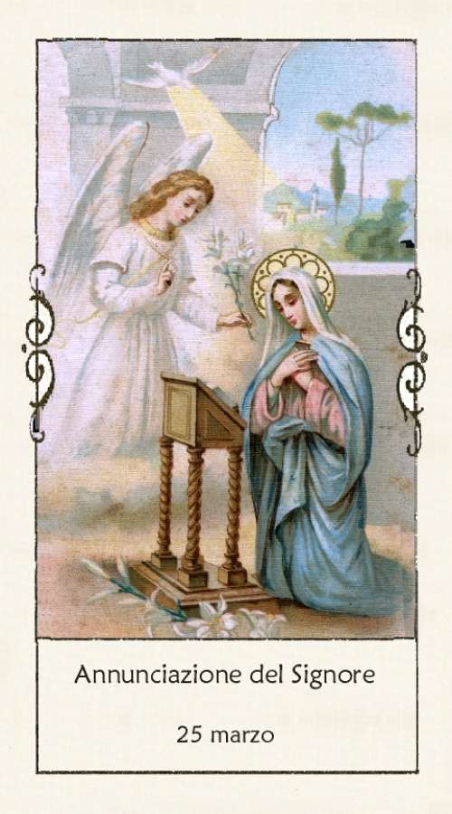  Annunciazione del Signore