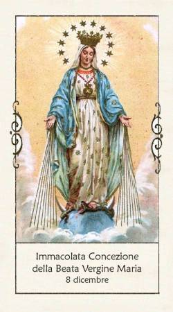 Immacolata Concezione della Beata Vergine Maria
