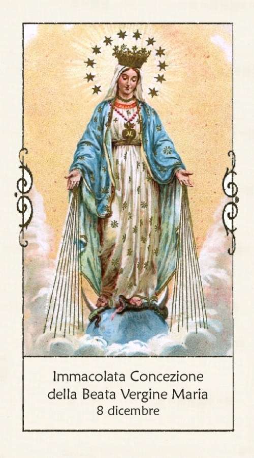  Immacolata Concezione della Beata Vergine Maria
