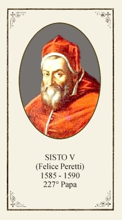Sisto V Felice Peretti)