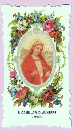 Santa Camilla di Auxerre