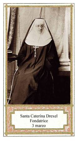 Santa Caterina (Katharina) Drexel