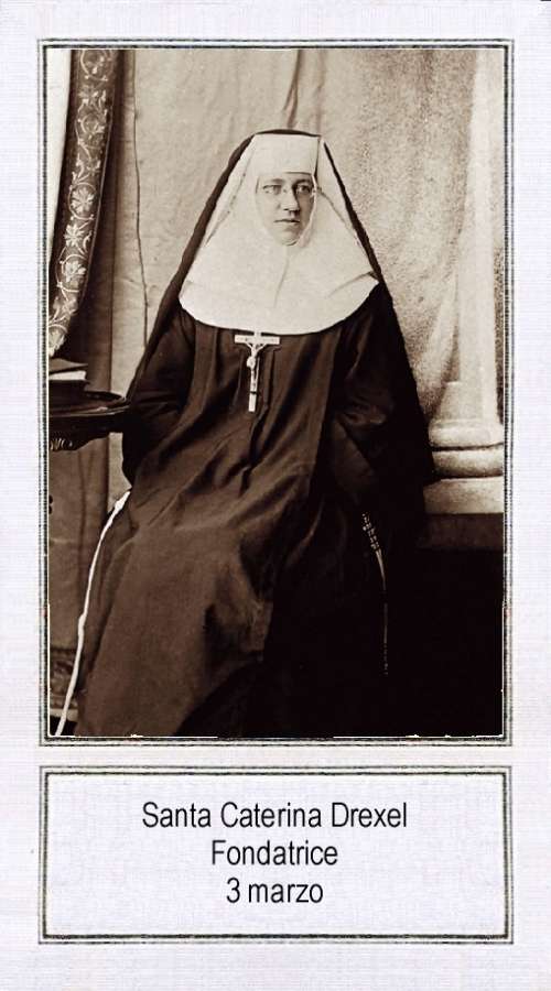 Santa Caterina (Katharina) Drexel