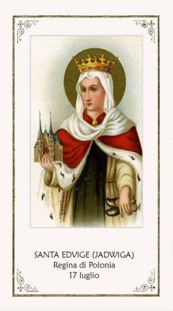 Santa Edvige (Jadwiga) 