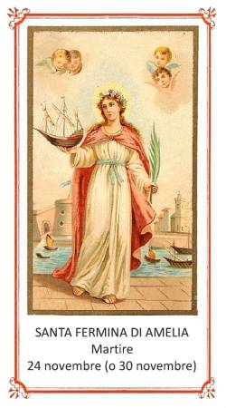 Santa Firmina (o Fermina) di Amelia