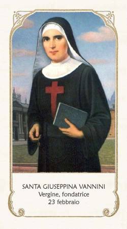 Santa Giuseppina (Giuditta Adelaide) Vannini
