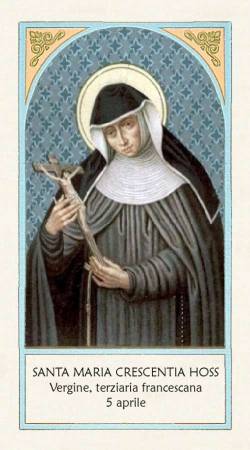 Santa Maria Crescentia Hoss 