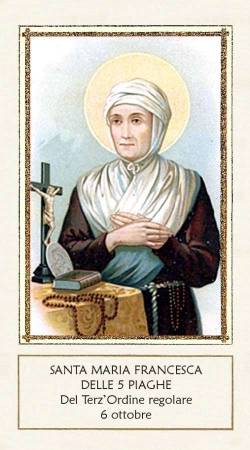 Santa Maria Francesca delle Cinque Piaghe (Anna Maria Gallo)