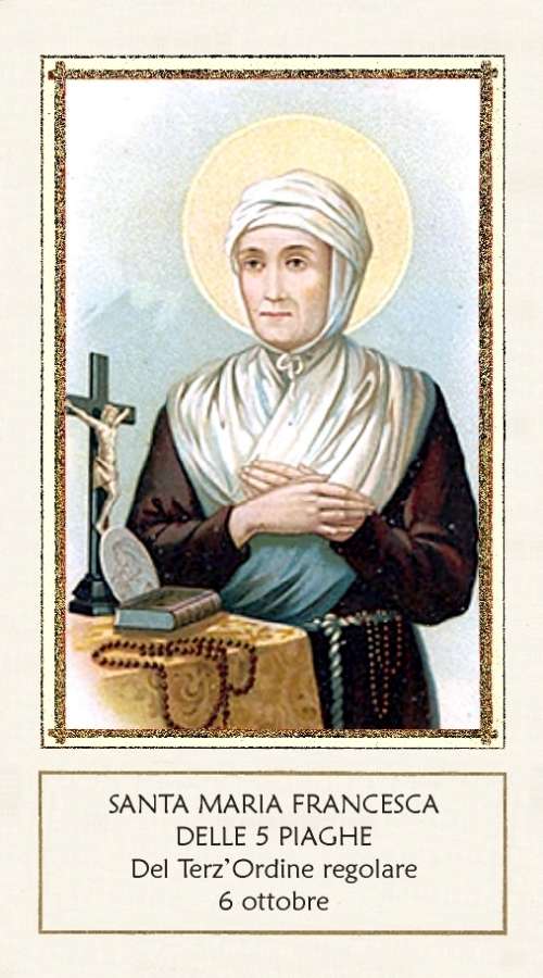 Santa Maria Francesca delle Cinque Piaghe (Anna Maria Gallo)