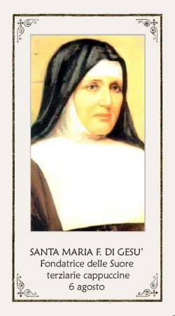 Santa Maria Francesca di Gesù (Anna Maria Rubatto)