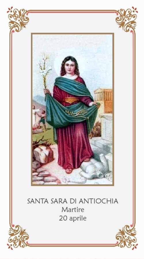 Santa Sara di Antiochia