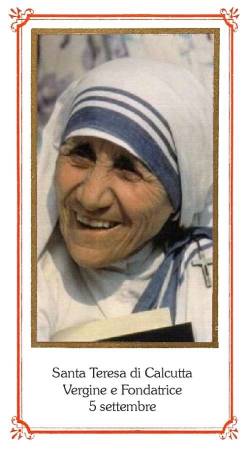Santa Teresa di Calcutta (Agnes Gonxha Bojaxiu) 