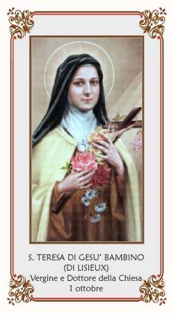 Santa Teresa di Gesù Bambino (di Lisieux)