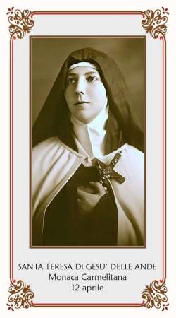 Santa Teresa di Gesù delle Ande (Giovanna Fernandez Solar)