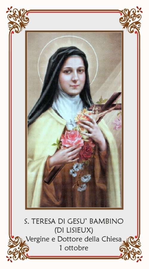Santa Teresa di Gesù Bambino (di Lisieux)