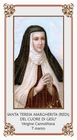 Santa Teresa Margherita (Anna Maria Redi) del Cuore di Gesù