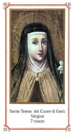 Santa Teresa Margherita (Anna Maria Redi) del Cuore di Gesù