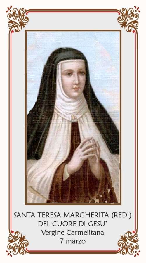 Santa Teresa Margherita (Anna Maria Redi) del Cuore di Gesù