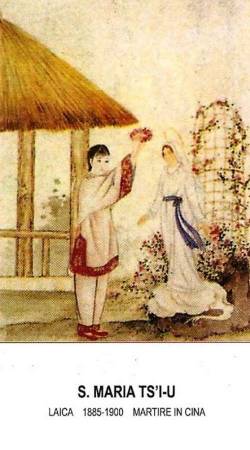 Sante Lucia Wang Cheng, Maria Fan Kun, Maria Qi Yu e Maria Zheng Xu